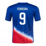 Camiseta Estados Unidos Jugador Ferreira Segunda 2024