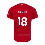 Camiseta Liverpool Jugador Gakpo Primera 2023-2024