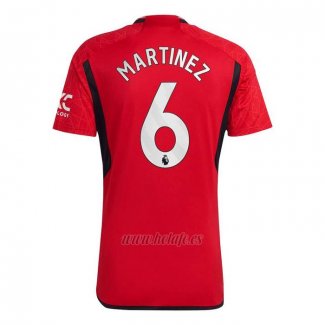 Camiseta Manchester United Jugador Martinez Primera 2023-2024