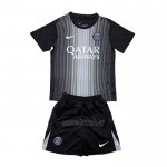 Camiseta Paris Saint-Germain Portero Primera Nino 2025-2026 Negro