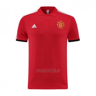 Camiseta Polo del Manchester United 2023-2024 Rojo