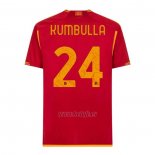 Camiseta Roma Jugador Kumbulla Primera 2023-2024