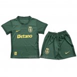 Camiseta Sporting Aniversario Nino 2026-2027
