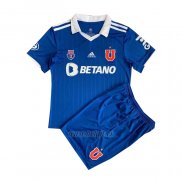 Camiseta Universidad de Chile Primera Nino 2022