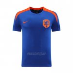 Camiseta de Entrenamiento Paises Bajos 2024-2025 Azul
