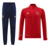 Chandal de Chaqueta del Arsenal 2023-2024 Rojo