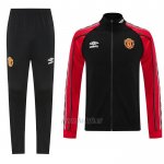 Chandal de Chaqueta del Manchester United 2025-2026 Negro