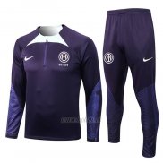 Chandal de Sudadera del Inter Milan 2022-2023 Purpura