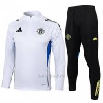 Chandal de Sudadera del Manchester United 2025-2026 Blanco
