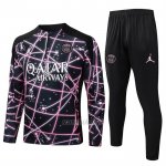 Chandal de Sudadera del Paris Saint-Germain Nino 2025-2026 Negro Rosa