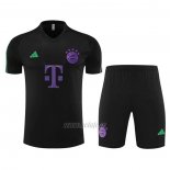 Chandal del Bayern Munich Manga Corta 2023-2024 Negro - Pantalon Corto