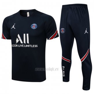 Chandal del Paris Saint-Germain Manga Corta 2021-2022 Azul