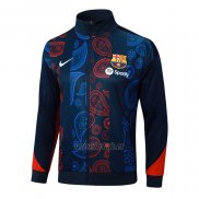 Chaqueta del Barcelona 2024-2025 Rojo y Azul