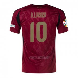 Camiseta Belgica Jugador R.Lukaku Primera 2024