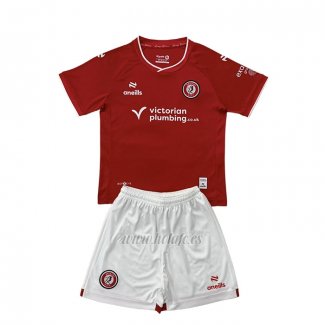 Camiseta Bristol City Primera Nino 2026-2027