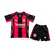 Camiseta Eintracht Frankfurt Primera Nino 2025-2026