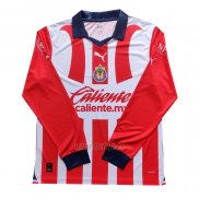 Camiseta Guadalajara Primera Manga Larga 2023-2024