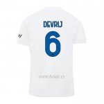 Camiseta Inter Milan Jugador De Vrij Segunda 2023-2024