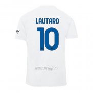 Camiseta Inter Milan Jugador Lautaro Segunda 2023-2024