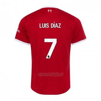 Camiseta Liverpool Jugador Luis Diaz Primera 2023-2024