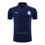 Camiseta Polo del Manchester City 2022-2023 Azul Marino