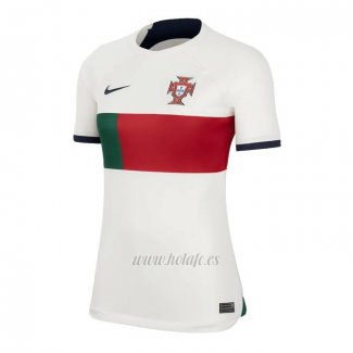 Camiseta Portugal Segunda Mujer 2022