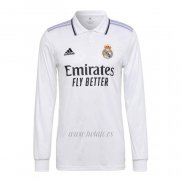 Camiseta Real Madrid Primera Manga Larga 2022-2023