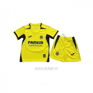 Camiseta Villarreal Primera Nino 2026-2027