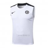 Camiseta de Entrenamiento Chelsea Sin Mangas 2025-2026 Blanco