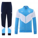 Chandal de Chaqueta del Manchester City 2021-2022 Azul