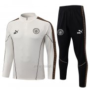Chandal de Sudadera del Manchester City Nino 2026-2027 Crema