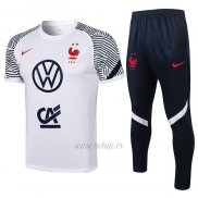 Chandal del Francia Manga Corta 2021-2022 Blanco