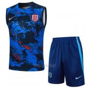 Chandal del Inglaterra Sin Mangas 2024-2025 Azul