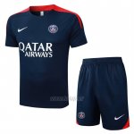 Chandal del Paris Saint-Germain Manga Corta 2025-2026 Azul - Pantalon Corto