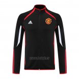 Chaqueta del Manchester United Teamgeist 2021-2022 Negro