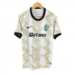 Tailandia Camiseta Sporting Special 2025-2026 Blanco Amarillo