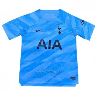Tailandia Camiseta Tottenham Hotspur Portero 2023-2024 Azul