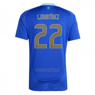 Camiseta Argentina Jugador L.Martinez Segunda 2024