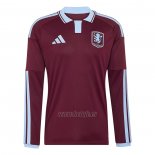Camiseta Aston Villa Primera Manga Larga 2026-2027