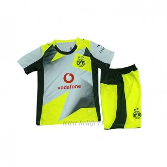 Camiseta Borussia Dortmund Segunda Nino 2025-2026