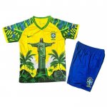 Camiseta Brasil Jesus Nino 2025-2026 Amarillo