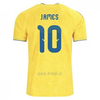 Camiseta Colombia Jugador James Rodriguez Primera 2026