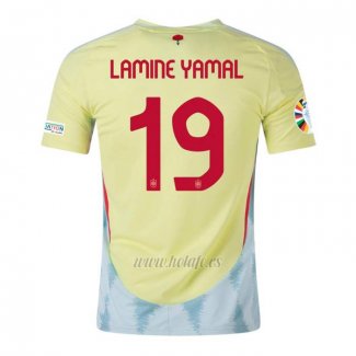 Camiseta Espana Jugador Lamine Yamal Segunda 2024