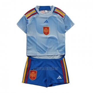 Camiseta Espana Segunda Nino 2022