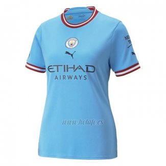 Camiseta Manchester City Primera Mujer 2022-2023