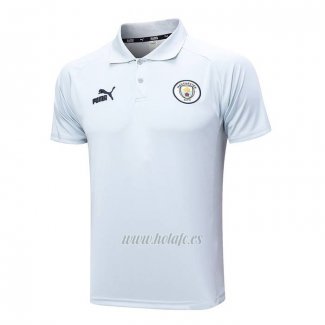 Camiseta Polo del Manchester City 2023-2024 Gris