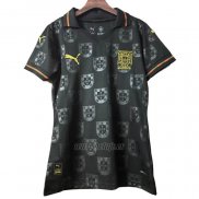 Camiseta Portugal Special Mujer 2025 Negro