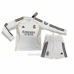 Camiseta Real Madrid Primera Manga Larga Nino 2025-2026