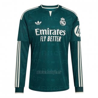Camiseta Real Madrid Segunda Manga Larga 2026-2027