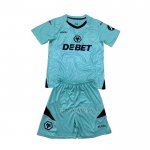 Camiseta Wolves Portero Primera Nino 2024-2025
